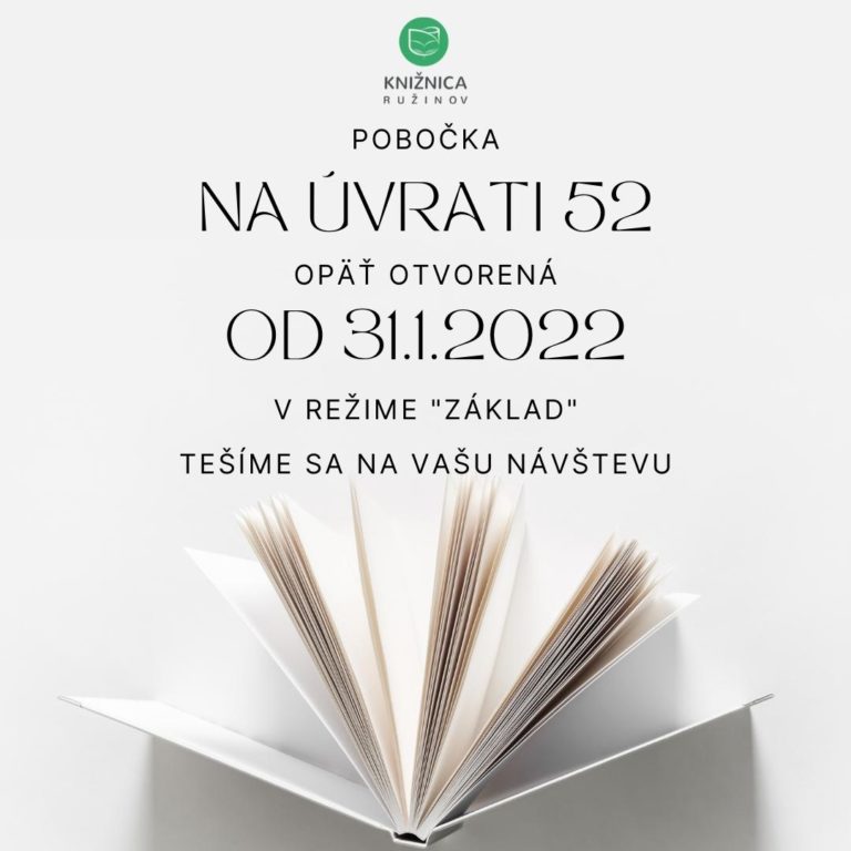 Oznam - Na úvrati 52