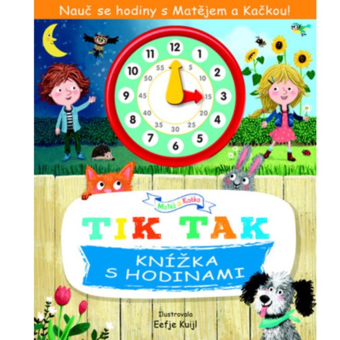 Tik-Tak, knižka s hodinami