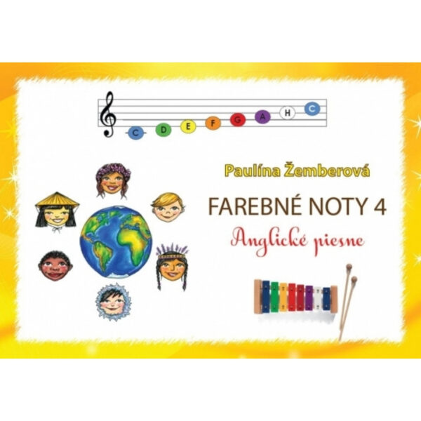 Farebné noty. [Zv.] 4.. Anglické piesne