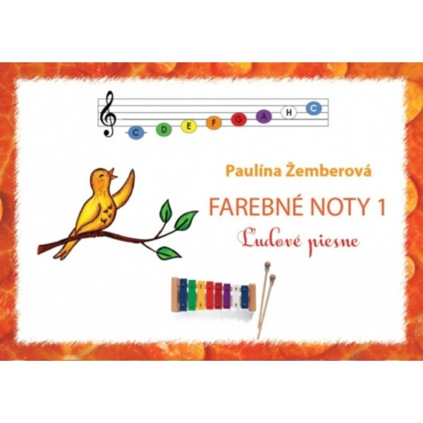 Farebné noty. [Zv.] 1.. Ľudové piesne