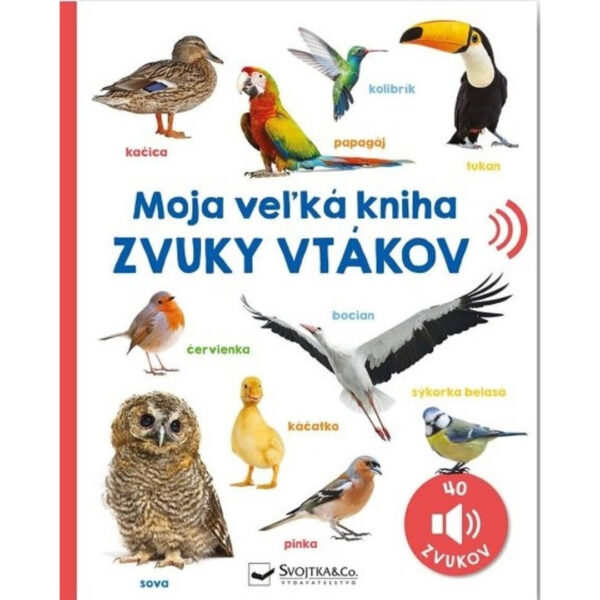 Moja veľká kniha : zvuky vtákov