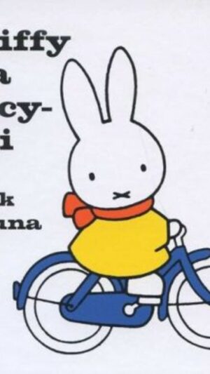 Miffy na bicykli
