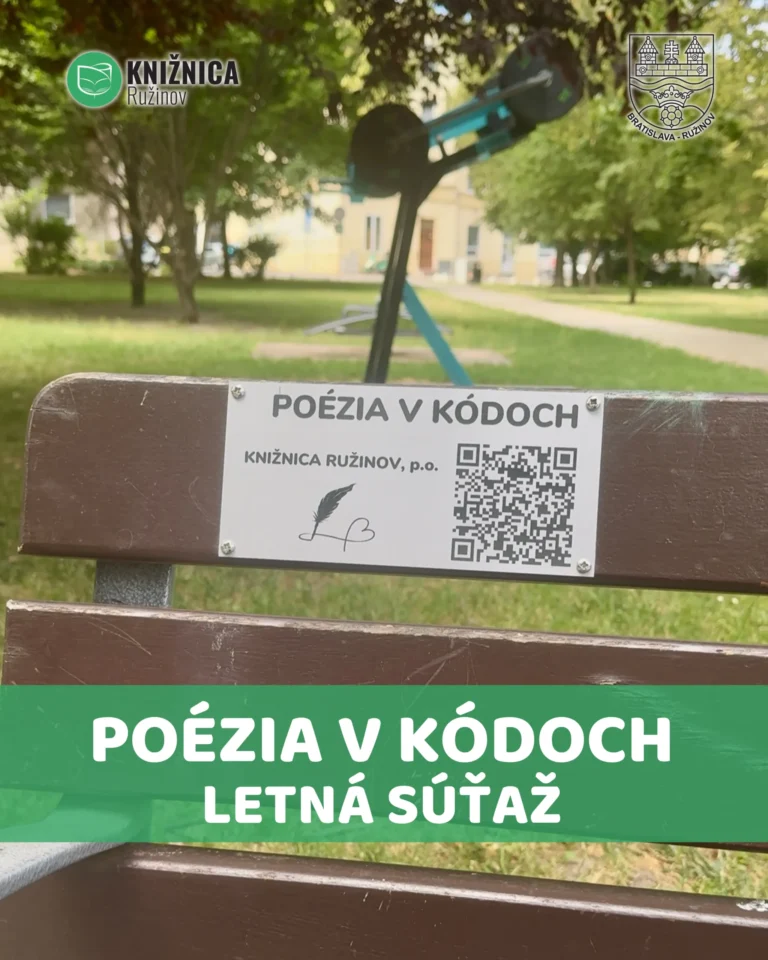 Zapojte sa do našej letnej súťaže POÉZIA V KÓDOCH