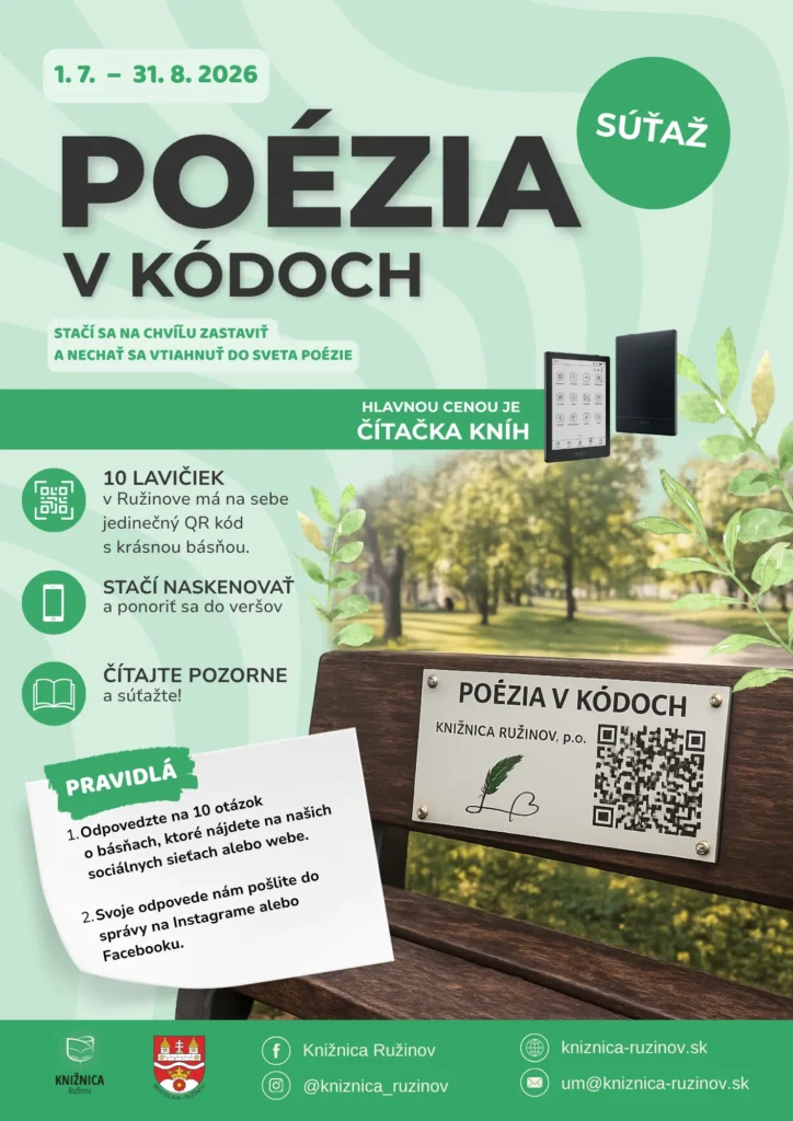 Letná súťaž – Poézia v kódoch